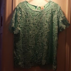 Tunic lace shirt